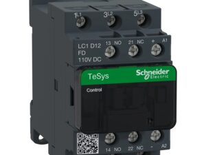 LC1D12FD | TeSys D contactor – 3P(3 NO) – AC-3 – <= 440 V 12 A - 110 V DC coil - Schneider Electric