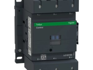 LC1D150F7 | TeSys D contactor – 3P(3 NO) – AC-3 – <= 440 V 150 A - 110 V AC 50/60 Hz coil - Schneider Electric