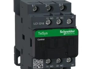 LC1D18F7 | TeSys D contactor – 3P(3 NO) – AC-3 – <= 440 V 18 A - 110 V AC coil - Schneider Electric