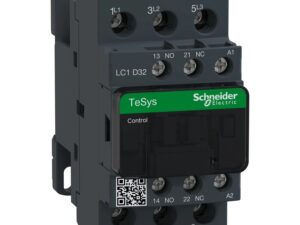 LC1D32F7 | TeSys D contactor – 3P(3 NO) – AC-3 – <= 440 V 32 A - 110 V AC coil - Schneider Electric