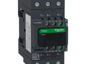 LC1D65ABBE | TeSys D contactor 3P 65A AC-3 up to 440V coil 24V DC EverLink – Schneider Electric