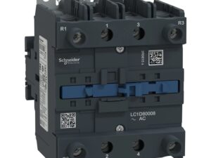 LC1D80008F7 | TeSys D contactor – 4P(2 NO + 2 NC) – AC-1 <= 440 V 125 A 110 V AC 50/60 Hz coil - Schneider Electric