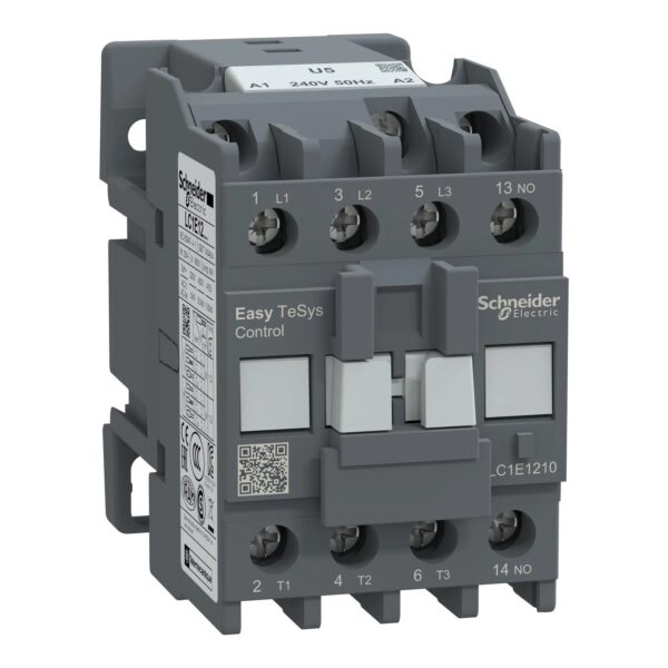 LC1E1210U5_Image_1500x1500.jpg LC1E1210U5 | Easy TeSys contactor 3P(3 NO) – AC-3 – <= 440 V 12A - 240 V AC coil - Schneider Electric