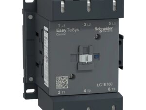 LC1E160B5 | Easy TeSys contactor 3P(3 NO) – AC-3 – <= 440 V 160A - 24 V AC coil - Schneider Electric