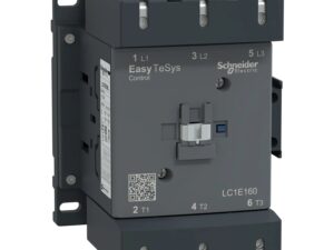 LC1E160F5 | Easy TeSys contactor 3P(3 NO) – AC-3 – <= 440 V 160A - 110 V AC coil - Schneider Electric