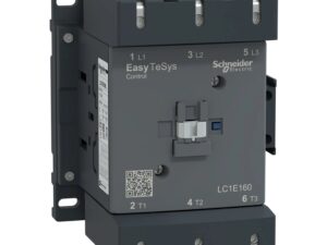 LC1E160U5 | Easy TeSys contactor 3P(3 NO) – AC-3 – <= 440 V 160A - 240 V AC coil - Schneider Electric