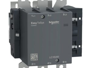 LC1E200F5 | Easy TeSys contactor 3P(3 NO) – AC-3 – <= 440 V 200A - 110 V AC coil - Schneider Electric