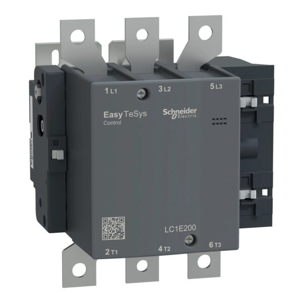 LC1E200M5 | Easy TeSys contactor 3P(3 NO) – AC-3 – <= 440 V 200A - 220 V AC coil - Schneider Electric
