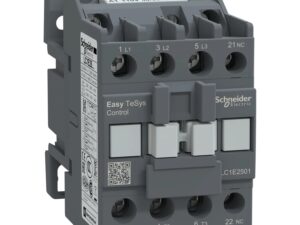 LC1E2501F7 | Easy TeSys contactor 3P(3 NO) – AC-3 – <= 440 V 25A - 110 V AC coil - Schneider Electric