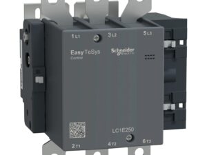 LC1E250F5 | Easy TeSys contactor 3P(3 NO) – AC-3 – <= 440 V 250A - 110 V AC coil - Schneider Electric