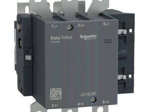 LC1E250U5 | Easy TeSys contactor 3P(3 NO) – AC-3 – <= 440 V 250A - 240 V AC coil - Schneider Electric