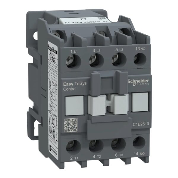 LC1E2510F7_Image_1500x1500.jpg LC1E2510F7 | Easy TeSys contactor 3P(3 NO) – AC-3 – <= 440 V 25A - 110 V AC coil - Schneider Electric