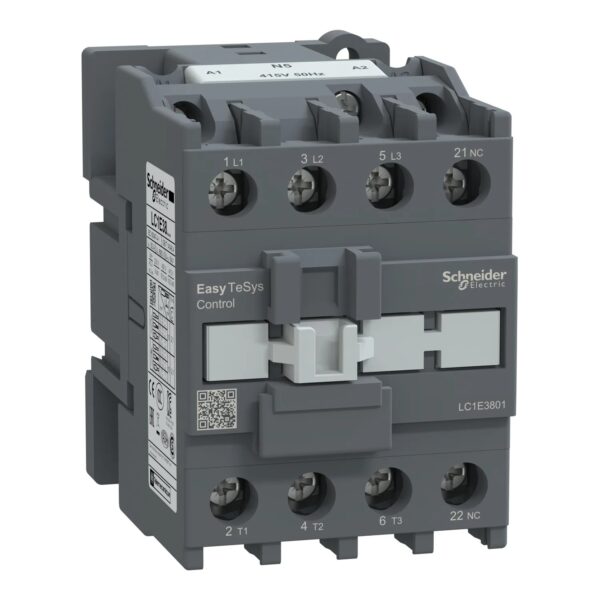 LC1E3801N5_Image_1500x1500.jpg LC1E3801N5 | Easy TeSys contactor 3P(3 NO) – AC-3 – <= 440 V 38A - 415 V AC coil - Schneider Electric