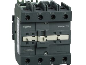 LC1E80004M5WBIN | Easy TeSys contactor 4P(2 NO + 2 NC) – AC-1 – <= 415 V 110A - 415 V AC coil - Schneider Electric
