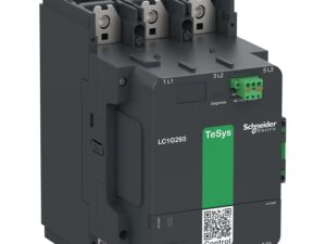 LC1G265KUEN | High power contactor, TeSys Giga, 3 pole (3NO), AC-3 <=440V 265A, standard version, 100…250V wide band AC/DC coil - Schneider Electric