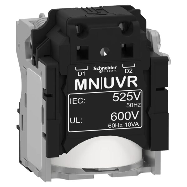 LV429409 | MN undervoltage release, Compact NSX, PowerPact Multistandard, EasyPact CVS, rated voltage 525 VAC 50 Hz, 600 VAC 60 Hz – Schneider Electric