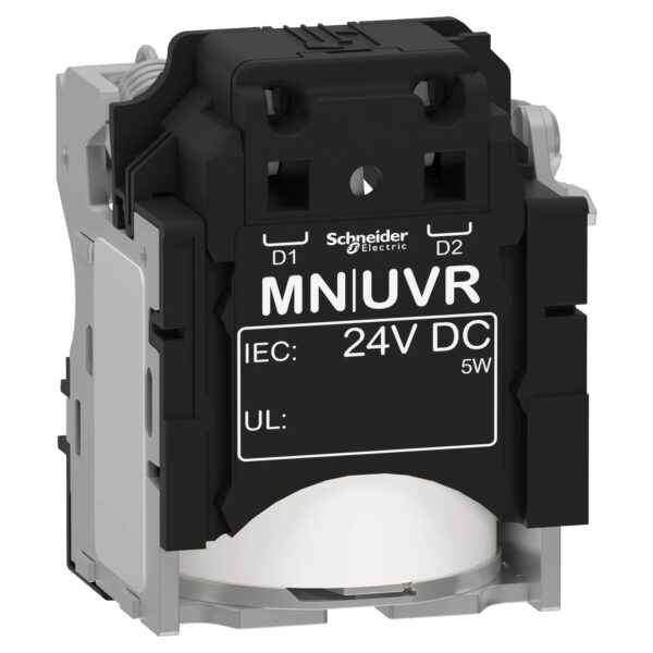 LV429410 | MN undervoltage release, Compact NSX, PowerPact Multistandard, EasyPact CVS, rated voltage 24 VDC – Schneider Electric