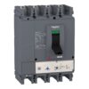 LV563318 | circuit breaker EasyPact CVS630N, 50 kA at 415 VAC, 500 A rating thermal magnetic TM-D trip unit, 4P 3d – Schneider Electric