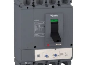 LV540319 | circuit breaker EasyPact CVS400N, 50 kA at 415 VAC, 400 A rating thermal magnetic TM-D trip unit, 4P 3d – Schneider Electric