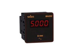 MA202 | LED Ammeter, 72x72mm – Selec
