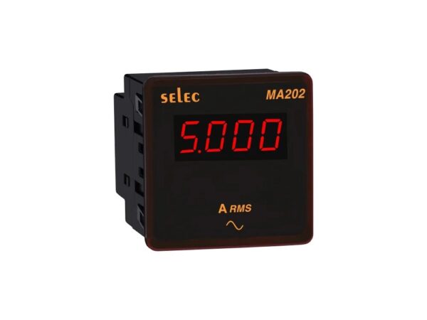 MA202 | LED Ammeter, 72x72mm – Selec