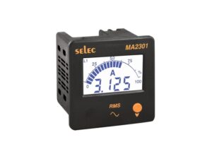 MA2301 | LCD Ammeter, 72x72mm – Selec