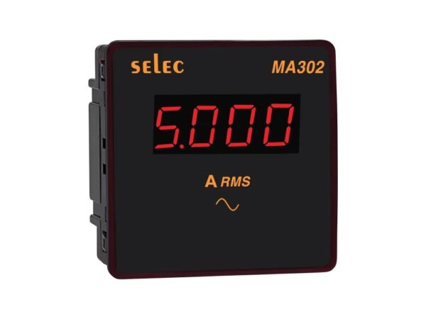 MA302 | LED Ammeter, 96x96mm – Selec