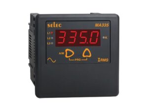 MA335 | LED Ammeter, 96x96mm – Selec