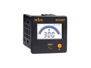 MV2307 | LCD Voltmeter, 72x72mm – Selec