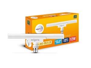 Wipro 12W 3D LED Bulb – Cool White (6500K), 1200 Lumens, B22 Base | Energy-Efficient & Long-Lasting Lighting | Model N11211