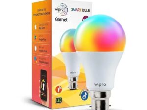 Wipro 9W WiFi LED Smart Bulb – B22- Pin Type, RYB + Shades Of White