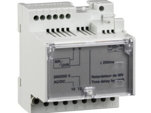 33684 | non – adjustable time delay relay for voltage release MN – 100/130 V AC/DC – Schneider Electric
