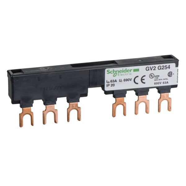 ODAGV2G254_1500x1500.jpg GV2G254 | Linergy FT – Comb busbar – 63 A – 2 tap-offs – 54 mm pitch – Schneider Electric