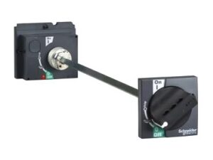 LV429338 | extended rotary handle, Compact NSX 100/160/250, PowerPact Multistandard H/J, EasyPact CVS 100/160/250, black standard handle, IP55 – Schneider Electric