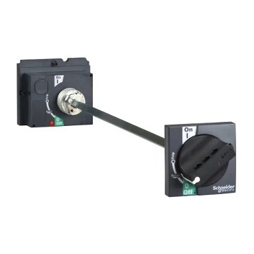 LV429338 | extended rotary handle, Compact NSX 100/160/250, PowerPact Multistandard H/J, EasyPact CVS 100/160/250, black standard handle, IP55 – Schneider Electric