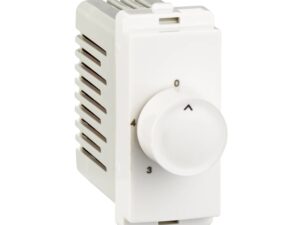P3100 | Fan regulator, Livia, step type, 1 module, white – Schneider Electric