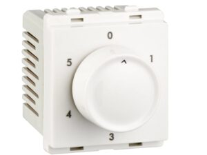 P3200 | Fan regulator, Livia, step type, 2 module, white – Schneider Electric