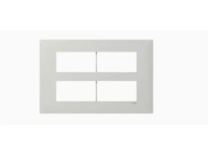 P07016 | Cover frame, Livia, 16 grid, 16 module, white – Schneider Electric