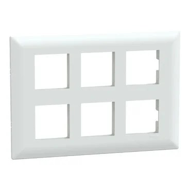 P0712.jpg P0712 | Cover frame, Livia, 12 grid, 12 module, white – Schneider Electric
