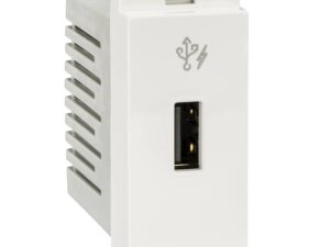 P7002 | USB Charger, Livia, 2.1A 5VDC port, 1 module, white – Schneider Electric
