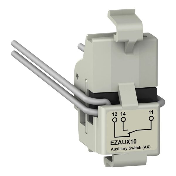 PB101862_1500x1500.jpg EZAUX10 | auxiliary switch AX, EasyPact EZC 100, EasyPact CVS 100BS, 1 common point changeover contact – Schneider Electric