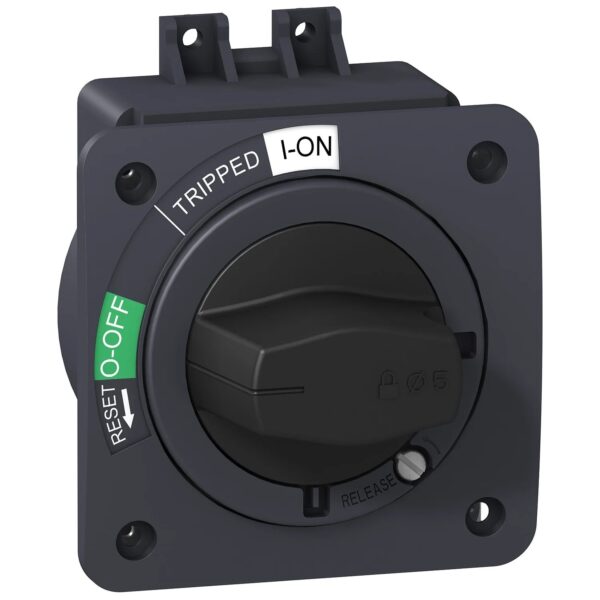 PB101867_1500x1500.jpg EZAROTDS | direct rotary handle, EasyPact EZC100, EasyPact CVS100BS, black handle, black front plate – Schneider Electric