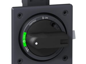 EZEROTDS | Rotary handle – for EZC250,EZCV250 – black handle black front plate – direct mtg – Schneider Electric