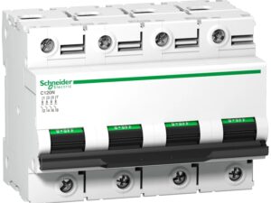 A9N18372 | C120N – circuit breaker – 4P – 80A – C curve – Schneider Electric