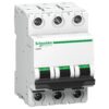 A9N3P50C | miniature circuit breaker – xC60 – 3 poles – 50 A – C curve – Schneider Electric