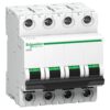 A9N4P40C | miniature circuit breaker – xC60 – 4 poles – 40 A – C curve – Schneider Electric
