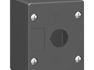 XALG01 | empty control station – severe environments-black-1 cut-out-1 vertical opening – Schneider Electric