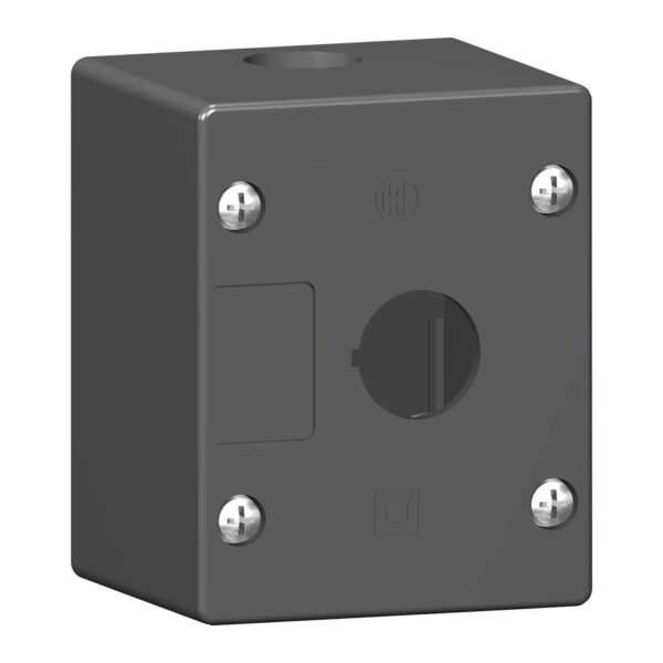 PF105985_1500x1500.jpg XALG01 | empty control station – severe environments-black-1 cut-out-1 vertical opening – Schneider Electric