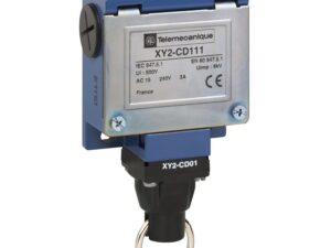 XY2CD111 | Simple rope pull switch, Telemecanique Emergency stop rope pull switches XY2C, cable 240 VAC 10 A XY2Cd – Telemecanique Sensors