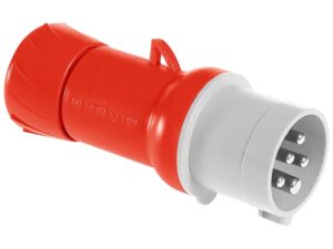 PKE16M435 | PratiKa wander plug – straight – 16 A – 3P + N + E – 380…415 V AC – IP44 – Schneider Electric